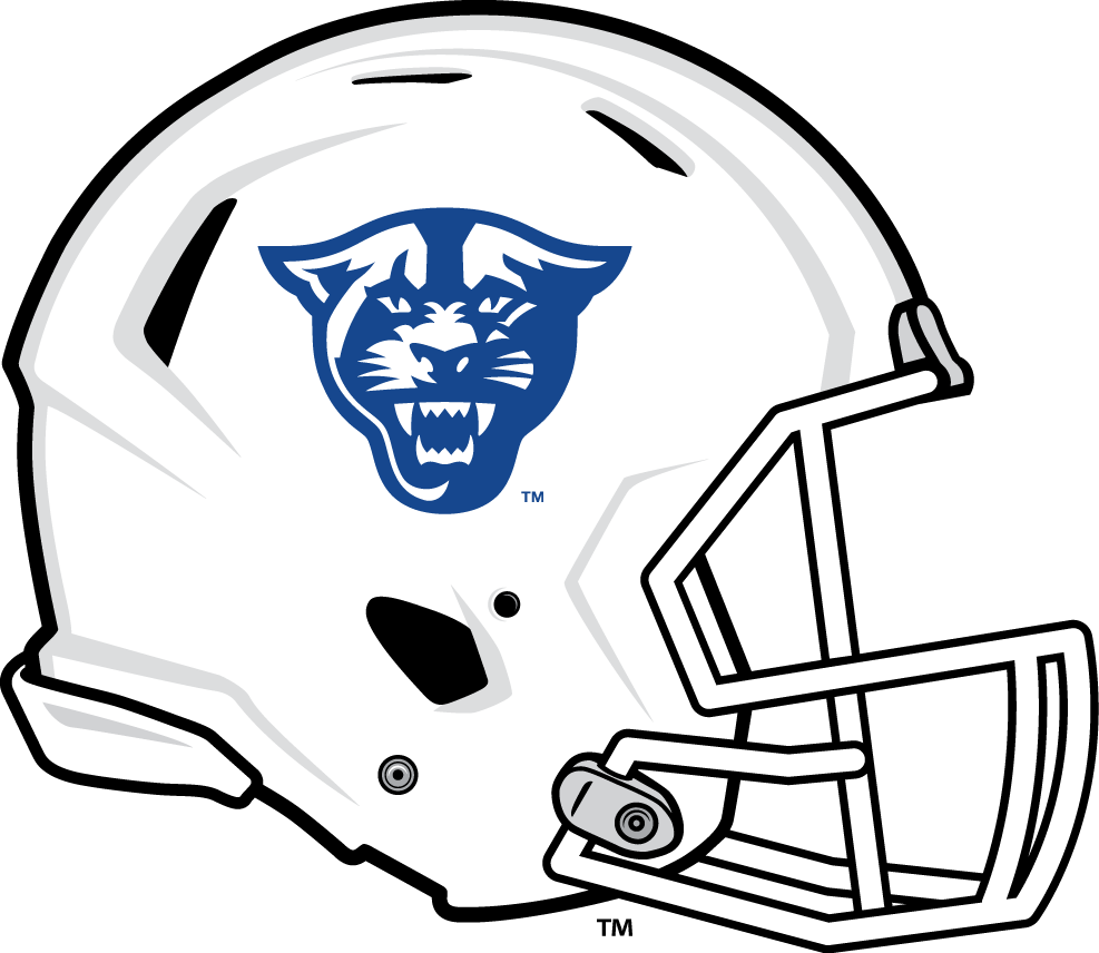 Georgia State Panthers 2014-Pres Helmet Logo 01 vinyl decal